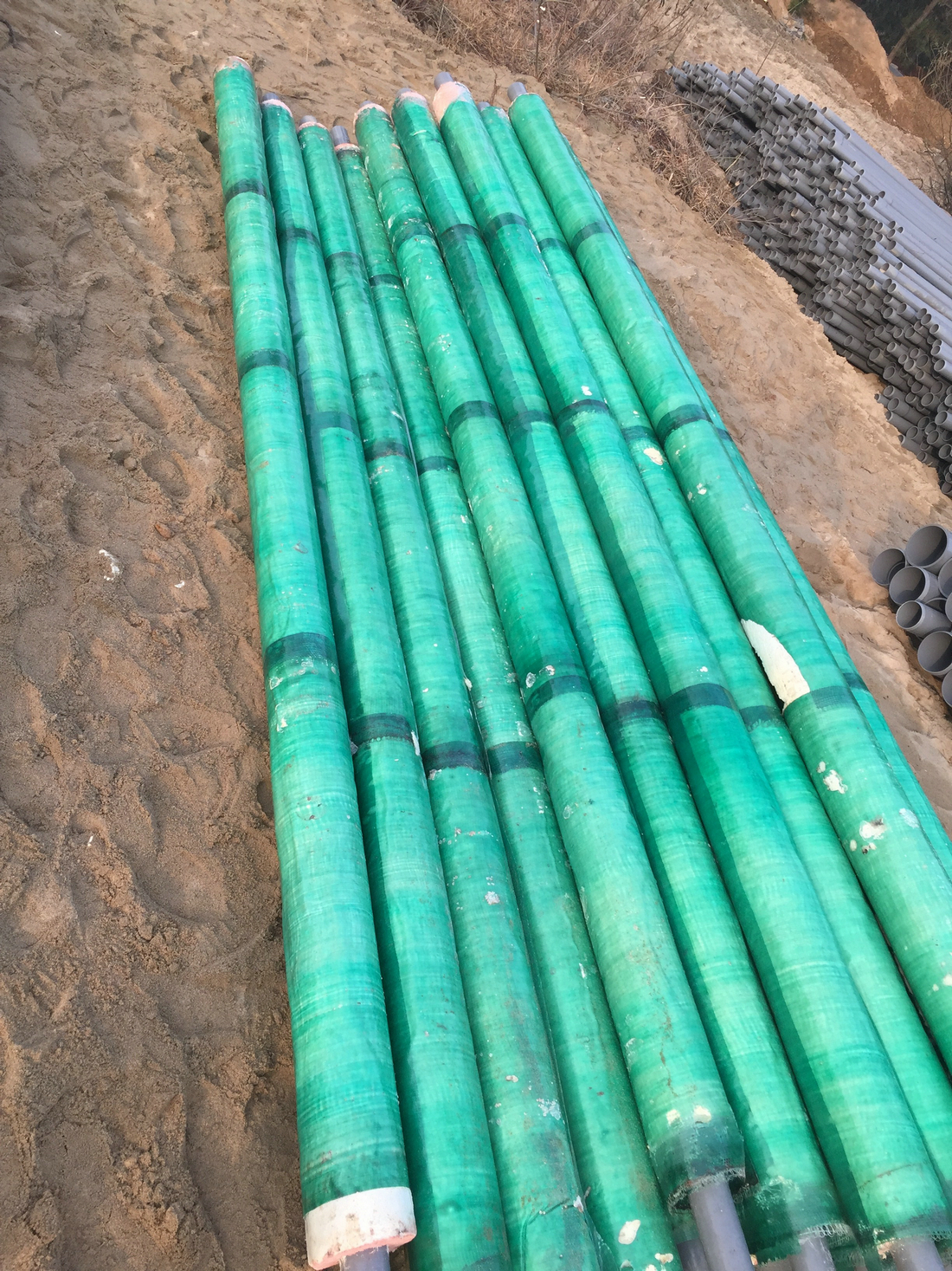 重慶溫泉聚氨酯保溫管工程